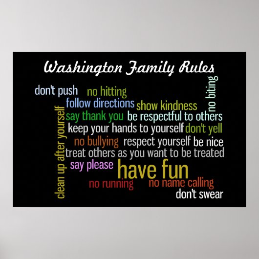 Reglement van het Parlement Poster (Voorkant)