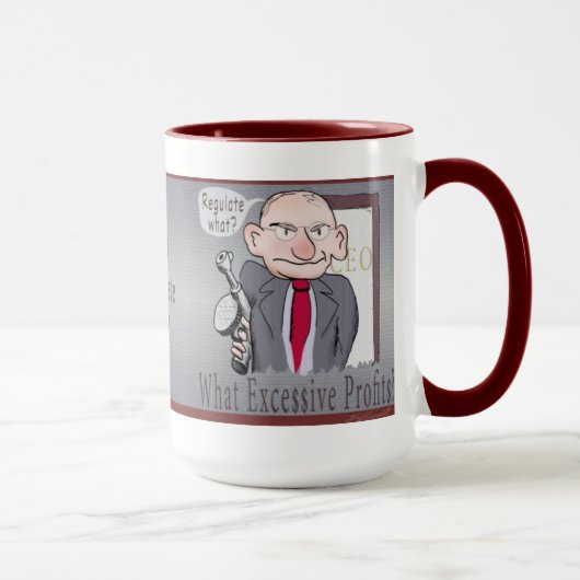 Réglementer Quoi ? Mug (Droite)