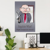 Réglementer Quoi ? Poster du PDG (Bureau à domicile)