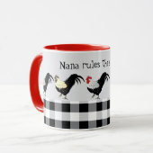 Régler la Mug Roost Rooster (Devant gauche)