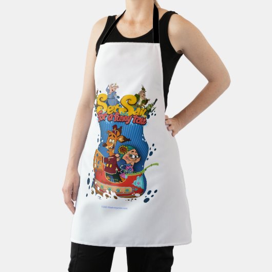 Régler la voile pour un tablier de conte amusant (Insitu)