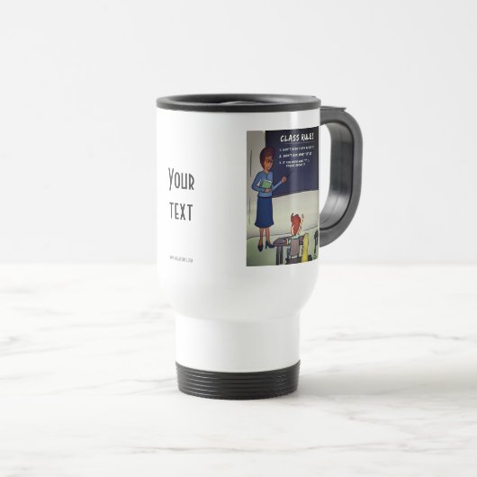 Règles de classe Travel Mug (Devant droit)