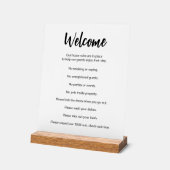 Règles de la Maison de vacances Modèle noir et bla (Angle)