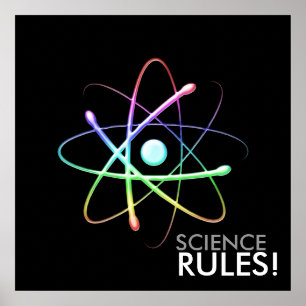 RÈGLES DE LA SCIENCE ! - affiche unique