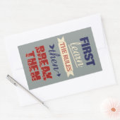 Règles de rupture autocollants (Enveloppe)