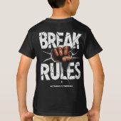 Règles de rupture - Rien n'est un T-shirt original (Dos)