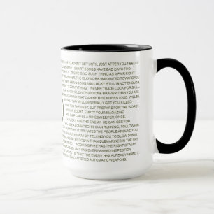 Règles de tasse de combat