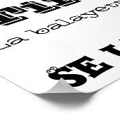 Règles des toilettes poster (Hoek)