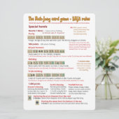 Règles du jeu de cartes à grande impression - Main (Debout devant)