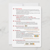 Règles du jeu de cartes - Jouer au jeu (1) (Dos)