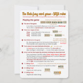 Règles du jeu de cartes - Jouer au jeu (1) (Devant)