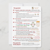 Règles du jeu de cartes - Jouer au jeu (2) (Dos)