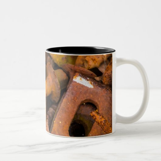RÈGLES MÉTALLIQUES CAFÉ MUG (Droit)