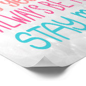 Règles Unicorn Citations Motivationnelles - Poster (Coin)