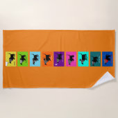 Rego Berto's 9 Conseils pour Vivre Vie Serviette d (Devant)