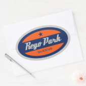 Rego Park Ovale Sticker (Envelop)