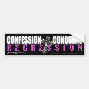 Regressie van concessieverkrijgers bumpersticker