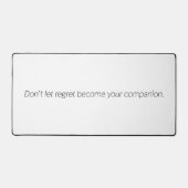 Regret Desk Mat (Recto)