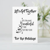 "REGROUPONS-NOUS" BELLE INVITATION DE VACANCES (Debout devant)