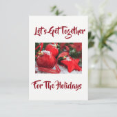 "REGROUPONS-NOUS" INVITATION DÉCORATIVE (Debout devant)