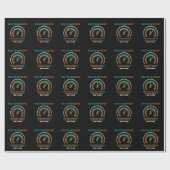 Regulated and Resilient Vagus Nerve Cortisol Reset Cadeaupapier (Vlak)