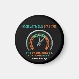 Regulated and Resilient Vagus Nerve Cortisol Reset Magneet