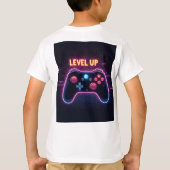 Régulateur Neon Gamer Niveau Haut - Retro Pixel Ar (Dos)