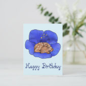 Reh in Blüte Briefkaart (Staand voorkant)