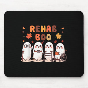 Rehab Boo Halloween Plezier Geest Fysieke Therapie Muismat