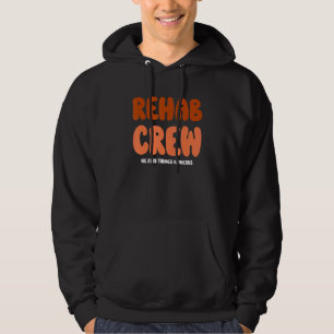 Rehab Crew-Shirten voor rehab-team dat overeenkomt Hoodie