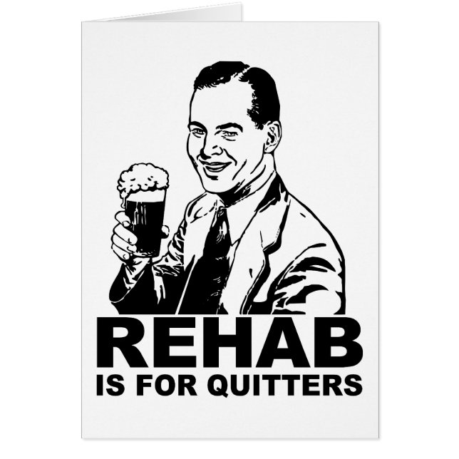 Rehab is voor Quitters (Voorkant)