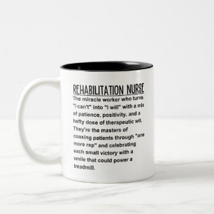 Rehabilitatiezuren Tweekleurige Koffiemok