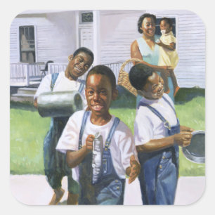 Rehearsal 2000 vierkante sticker