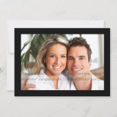 Rehearsal Dinner Classic Scrolls Wedding Uitnodige Kaart (Achterkant)