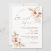 Rehearsal Dinner Invite | Nacht voor uitnodiging (Voorkant)
