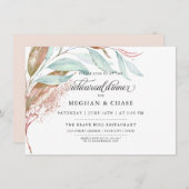 REHEARSAL | Koraalkoper Aqua-Waterverf Kaart (Voorkant / Achterkant)