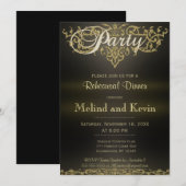 Rehearsal | Moderne legantie Kaart (Voorkant / Achterkant)