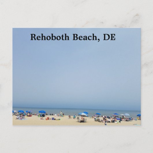 Rehoboth Beach, Delaware Briefkaart (Voorkant)