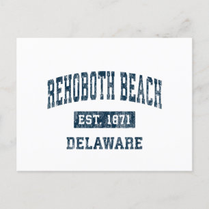 Rehoboth Beach Delaware DE Sportontwerp N Feestdagenkaart