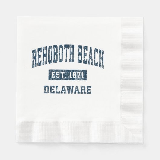 Rehoboth Beach Delaware DE  Sportontwerp N Servet (Voorkant)
