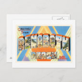 Rehoboth Beach Delaware DE Vintage voyage Carte po (Devant / Derrière)