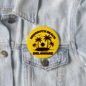Rehoboth Beach Delaware Ronde Button 7,6 Cm (In situ)