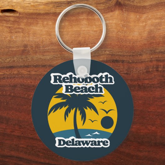 Rehoboth Beach Delaware Sleutelhanger (Achterkant)