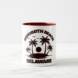 Rehoboth Beach Delaware Tweekleurige Koffiemok