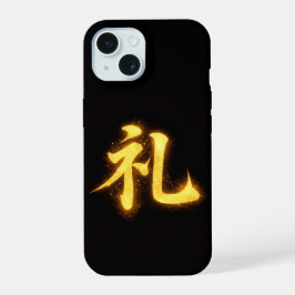Rei (礼) – One of the Seven Virtues of Bushidō  iPhone 15 Hoesje