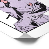 Rei Ayanami Evangelion Manga v2 Poster (Hoek)