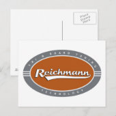 Reichmann-postkaart Briefkaart (Voorkant / Achterkant)
