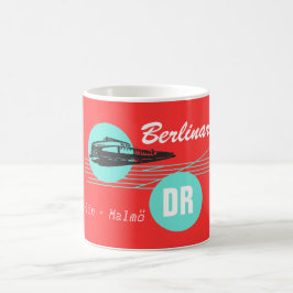 Reichsbahndesign BERLINAREN DDR Koffiemok