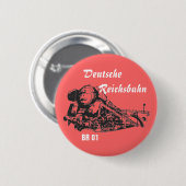 Reichsbahndesign BR01 Ronde Button 5,7 Cm (Voorkant /achterkant)