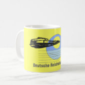 Reichsbahndesign DDR Koffiemok (Voorkant links)